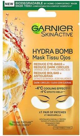 Image du produit Garnier SKINACTIVE masque tissu ojos antifatiga x 2 parches (250 ml)