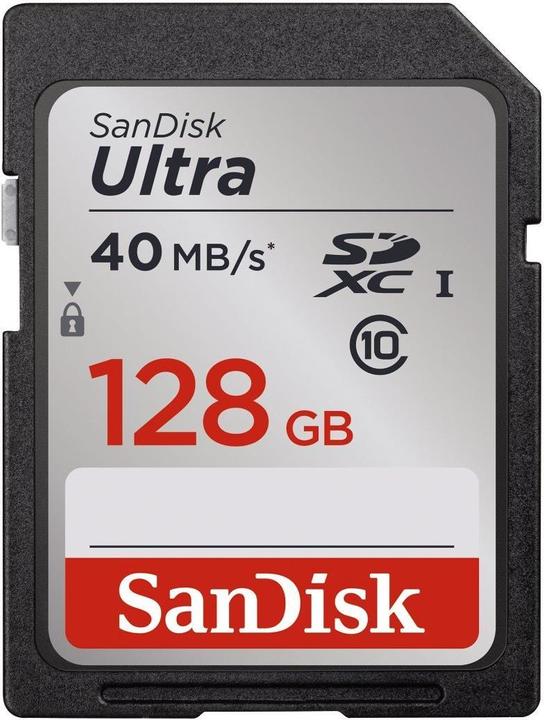 Produktbild SANDISK Ultra SDXC (128 GB, SDXC, UHS-I)