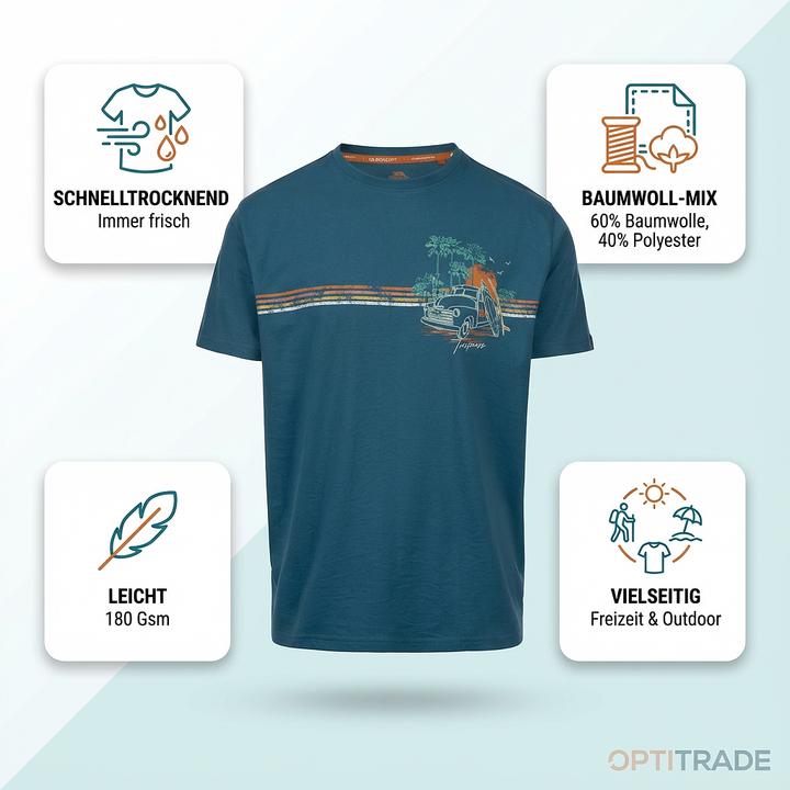 Produktbild Trespass ZAMA Herren T-shirt (XL)