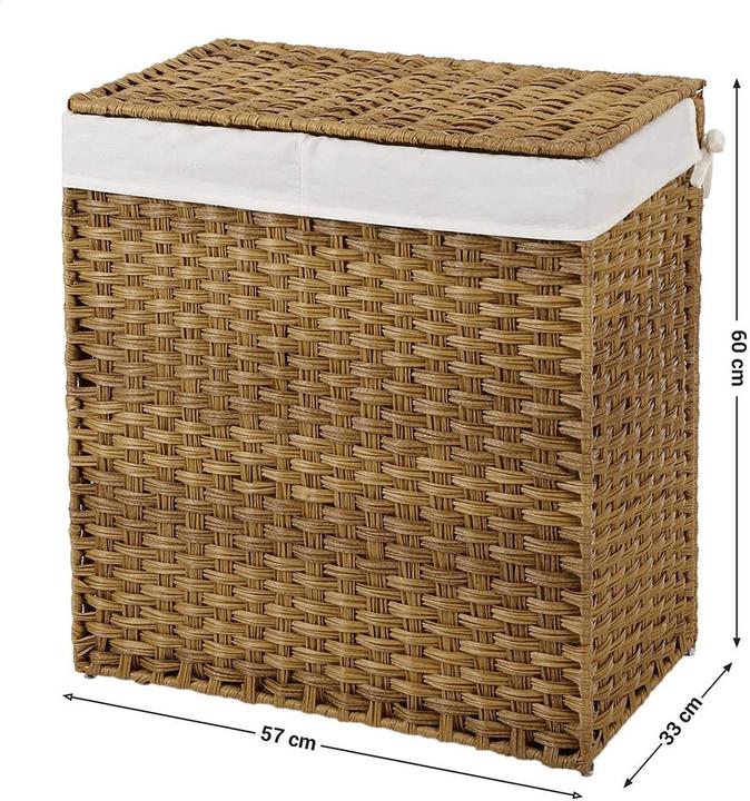 Actual product image Songmics Laundy Hamper (110 l)