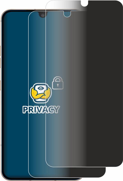 Actual product image BROTECT Anti-spy privacy film Blue light protection film (2 Piece, LG V60 ThinQ 5G)