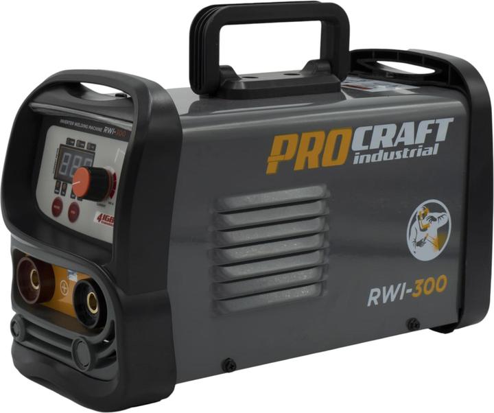Immagine prodotto Procraft Saldatrice a inverter industrial RWI-300 4,5 kW 20 - 140 A MMA + visiera di protezione per