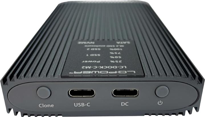 Image du produit LC-Power LC-DOCK-C-M2 Station d'accueil USB3.2 NVMe &SATA-M.2 détail (M.2)