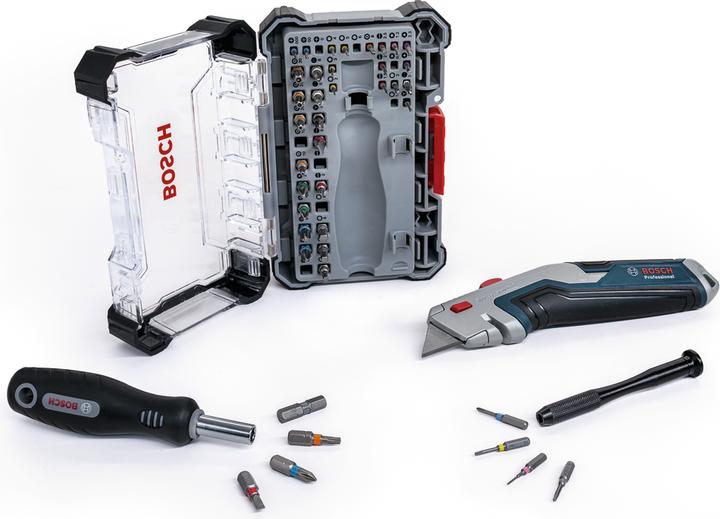 Beta Tools Precision Bit Set 42tlg +Universal Teppichmesser 061599766R (Allen screw, Cross Phillips PH, Hexagon socket TX)