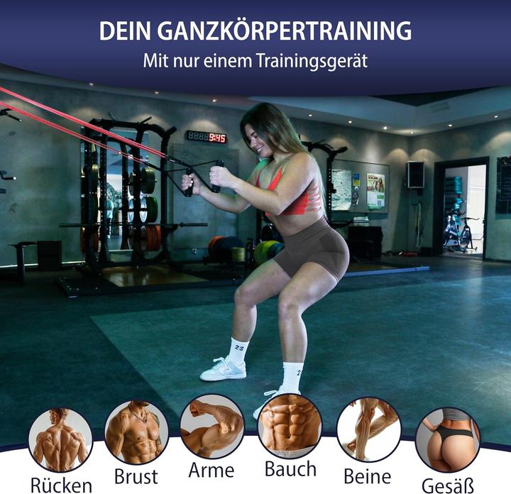 Actual product image Powerful-x Resistance bands (2.08 m, Easy, Medium, Strong)