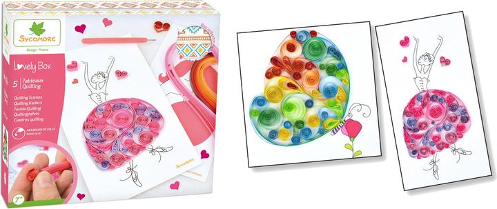 Produktbild Sycomore LOVELY BOX GM - QUILLING (FR-DE-IT)