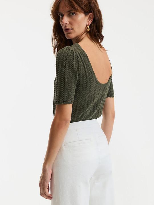 Produktbild La Redoute Collections Feinstrickpullunder mit rundem Ausschnitt (XL)