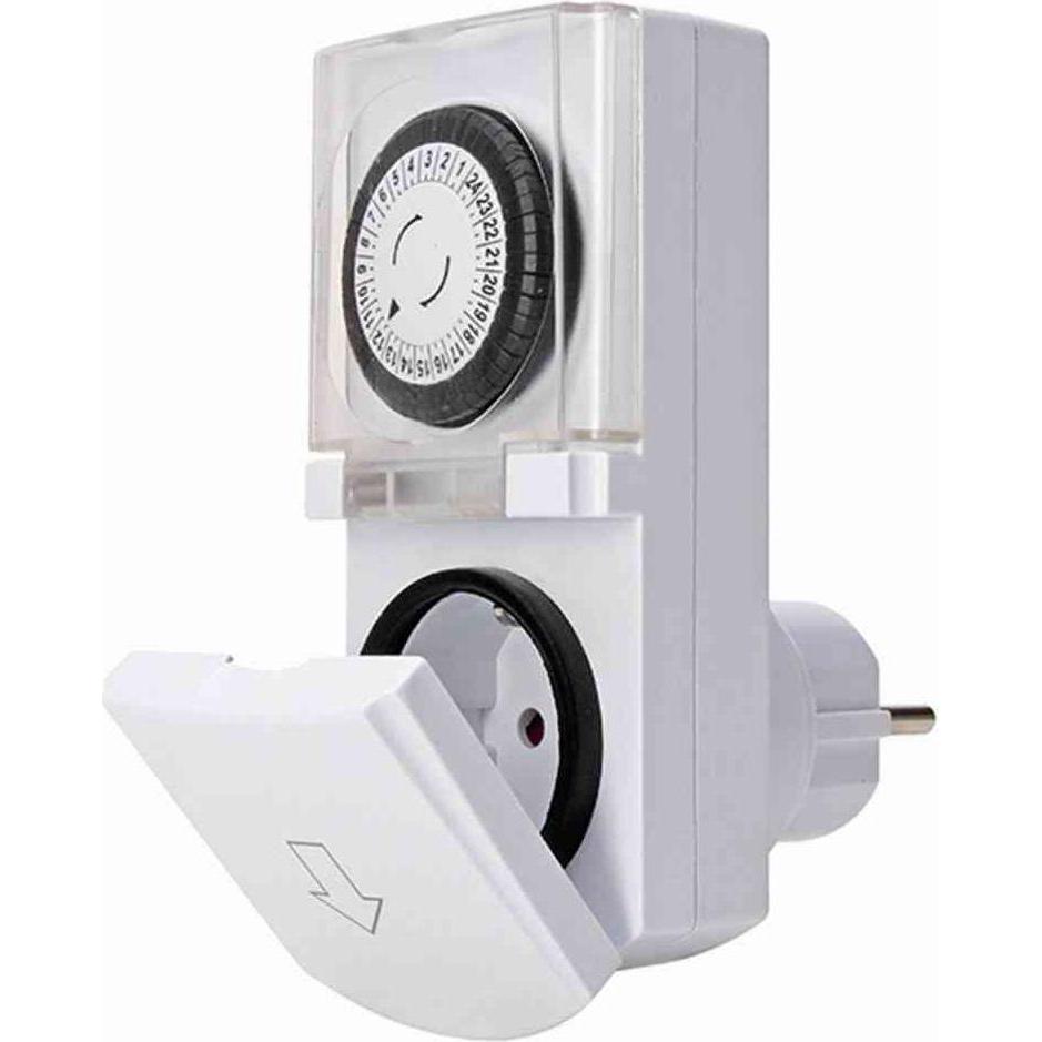 Thumbnail - Kopp, Zeitschaltuhr, Tageszeitschaltuhr Feuchtraum, mechanisch, erhöhter Berührungsschutz, kürzeste Einstellzeit: 30