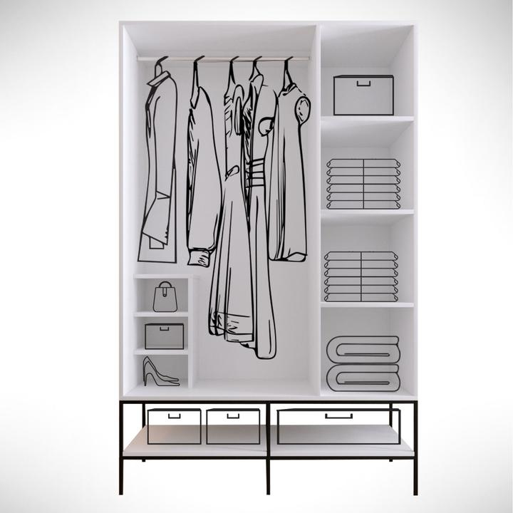 Image du produit Hanah Home Fabienne (126 x 50 x 200 cm)