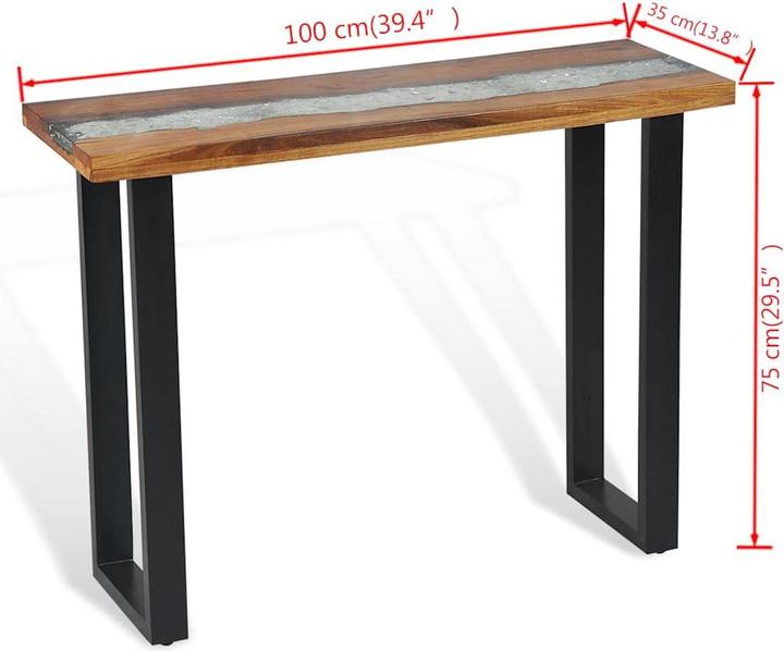 Image du produit vidaXL Konsolentisch (35 x 35 x 75 cm)