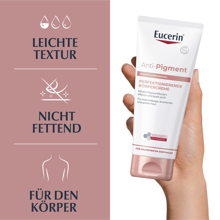 Produktbild Eucerin ANTI-PIGMENT Perfektionierende Körpercreme (Körpercreme, 601.39 ml)
