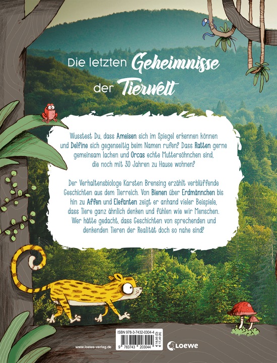 Produktbild Wie Tiere denken und fühlen (Deutsch, Karsten Brensing, 2019)