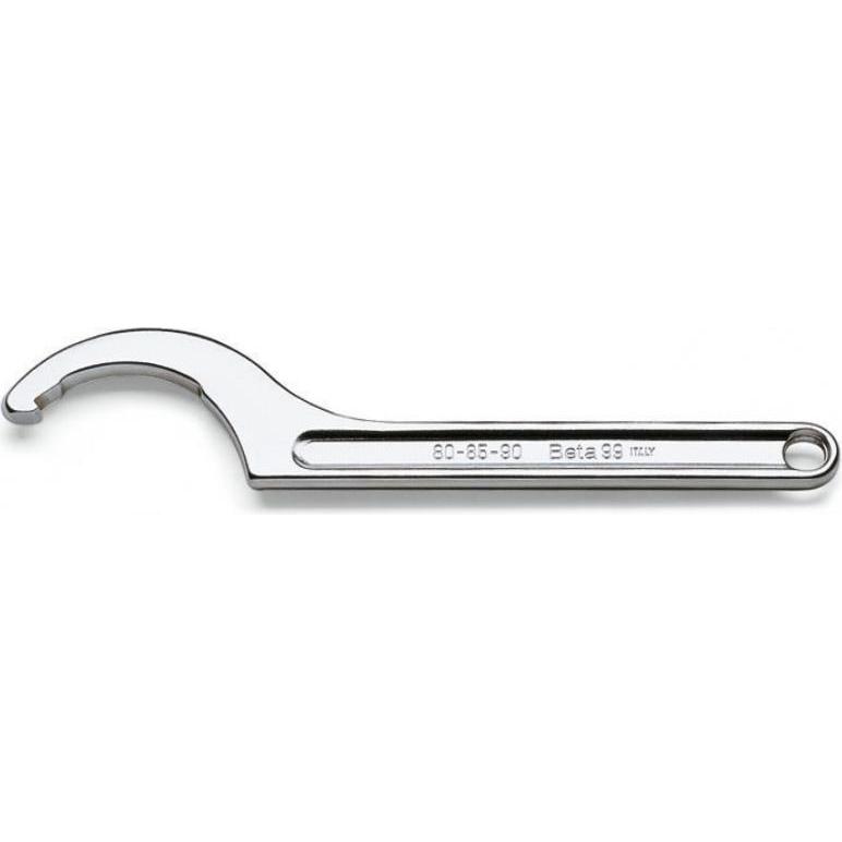 BETA, Chiave inglese, 000990062 99 62-65 Hakenschlüssel für Muttern UNI/ISO 2982, 2983