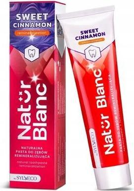 Produktbild Sylveco Natur Blanc Remineralizing Toothpaste Sweet Cinnamon, 100 Ml (100 ml)