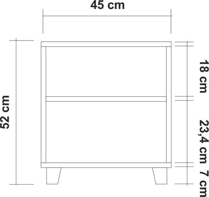 Produktbild Hanah Home Guillaume (45 x 40 x 52 cm)