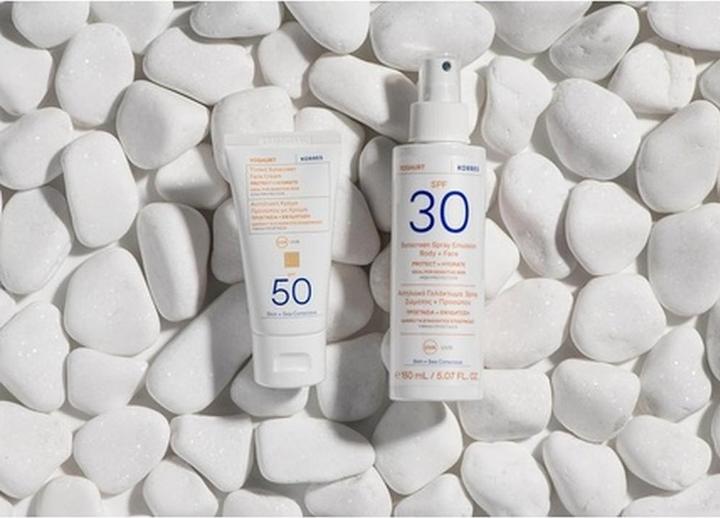 Produktbild Korres Yoghurt Sunscreen Spray Emulsion Face + Body SPF 30 (Sonnenspray, SPF 30, 150 ml)