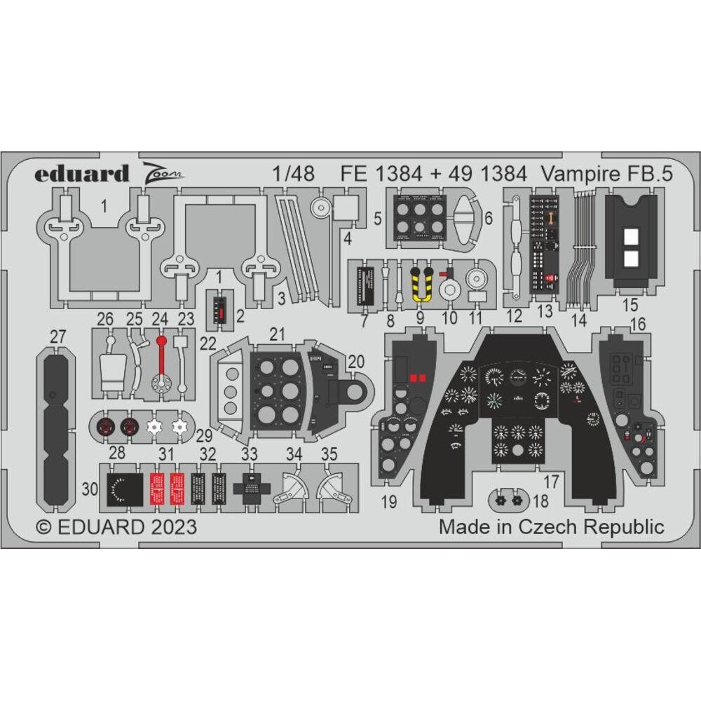 Eduard Vampire FB.5 1/48 AIRFIX
