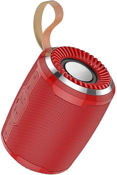 Actual product image König Design Bluetooth Speaker Cool Sport Red for Apple iPhone Samsung Huawei Xiaomi (6 h, Rechargeable battery operated)
