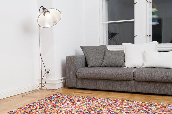 Actual product image Myfelt Rectangular Flat Points S (90 x 130 cm)