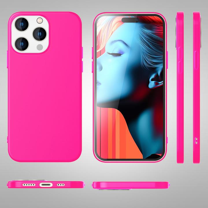 Actual product image Nalia Neon Silicone Sleeve (Apple iPhone 15 Pro Max)