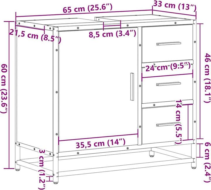 Actual product image vidaXL Magmeteva