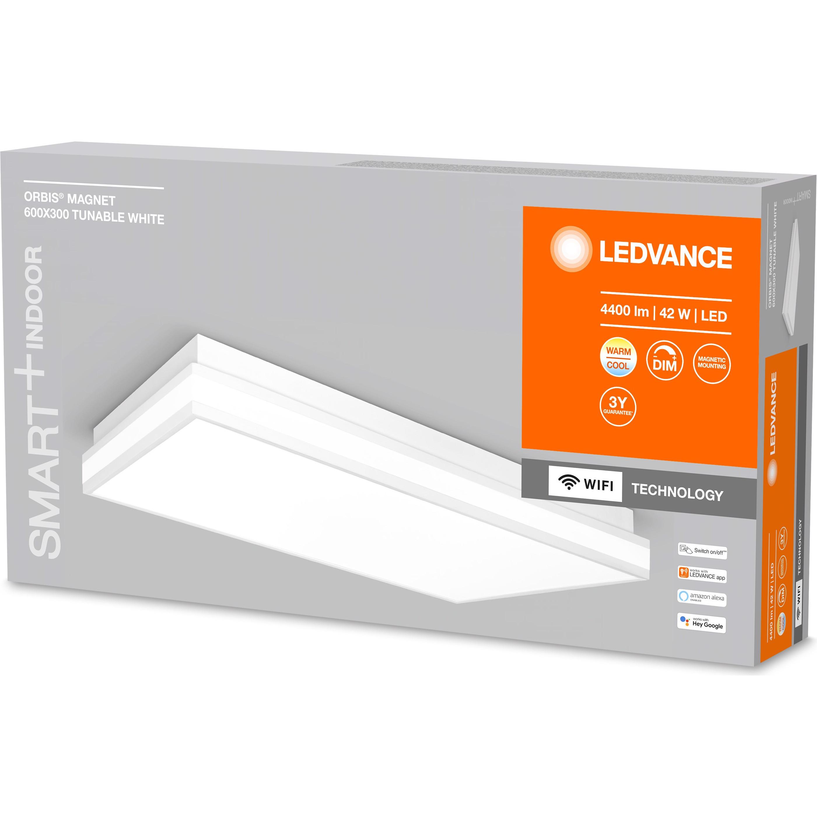 Thumbnail - Ledvance, Wandleuchte + Deckenleuchte, Smart+ Orbis Magnet (4200 lm)