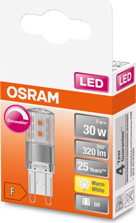 Produktbild Osram Led Pin (G9, 3 W, 320 lm, 1 x, F)