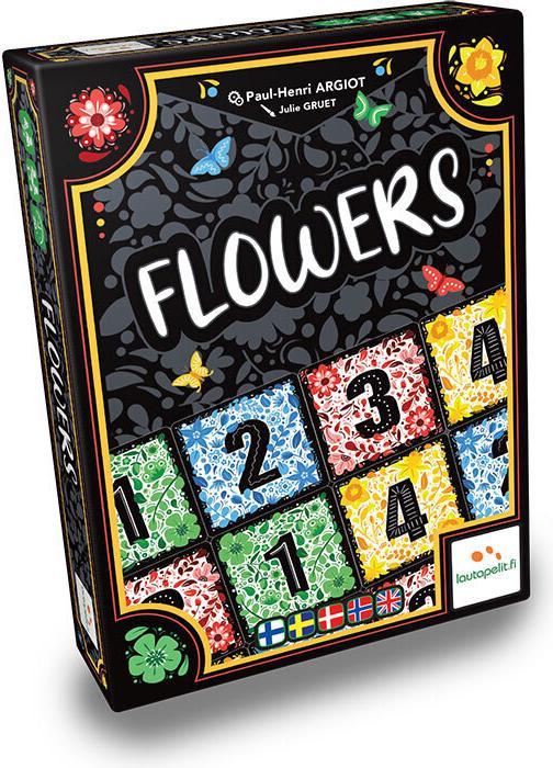 Lautapelit Flowers Card Game (English, Finnish, Swedish, 2 - 4 Players)