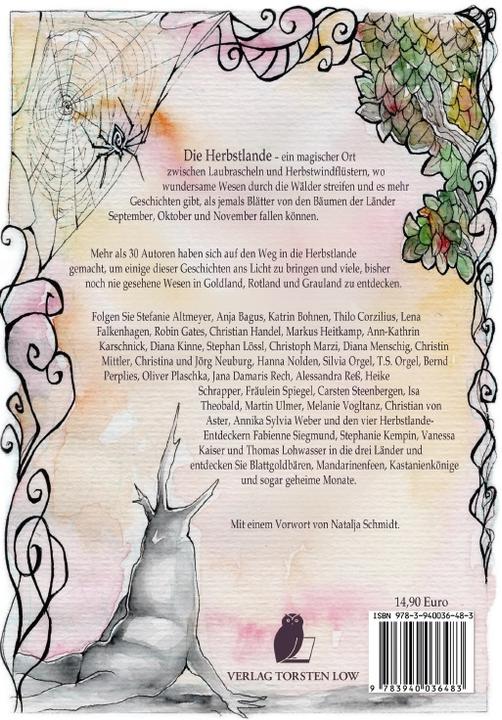 Produktbild Geschichten aus den Herbstlanden (Deutsch, Anja Bagus, Ann-Kathrin Karschnick, Carsten Steenbergen, Hanna Nolden, Vanessa Kaiser, 2018)