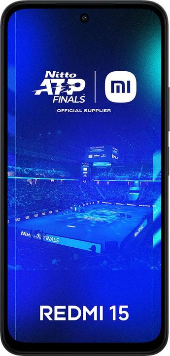 Image du produit Xiaomi Redmi 15 4G (256 Go, Midnight Black, 6.90", Double SIM hybride, 4G)