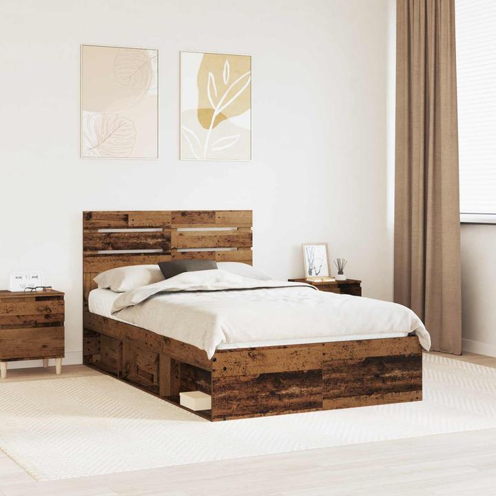 Image du produit vidaXL Moderner Bettrahmen (120 x 200 cm)