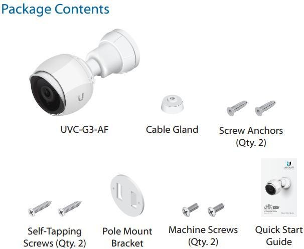 Produktbild Ubiquiti Uvc-G3 (1920 x 1080 Pixels)