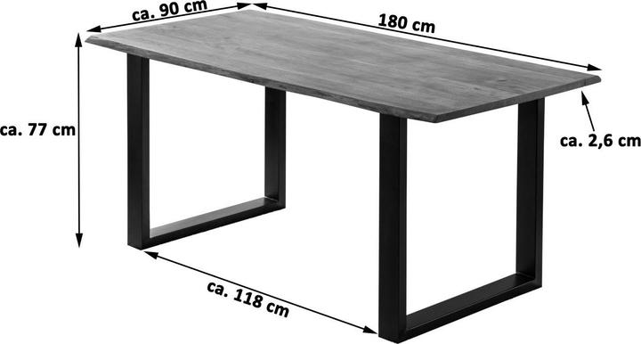 Image du produit SAM Laurina (180 x 90 x 77 cm)
