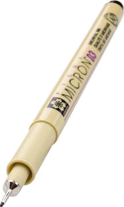 Actual product image Sakura Fibre-tip pen Pigma Micron (Black, 1 x)