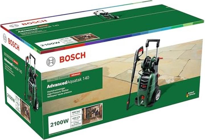 Image du produit Bosch Home & Garden AdvancedAquatak 140 nettoyeur haute pression 140 bar eau chaude (Fonctionnement sur secteur)