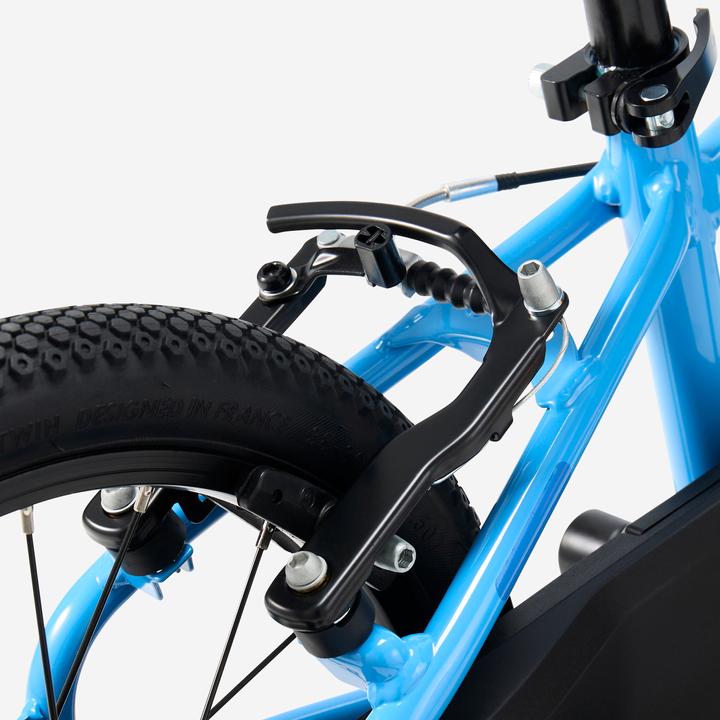 Image du produit Btwin Vélo enfant 16 pouces 4-6 ans, DISCOVER 500 bleu (16")