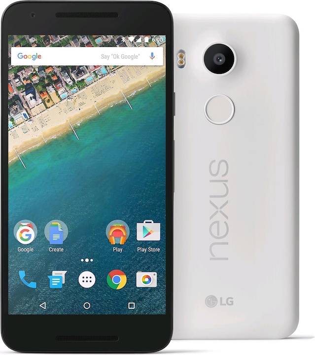 LG Nexus 5X (16 GB, Quarz, 5.20", Single SIM, 12.30 Mpx, 4G)