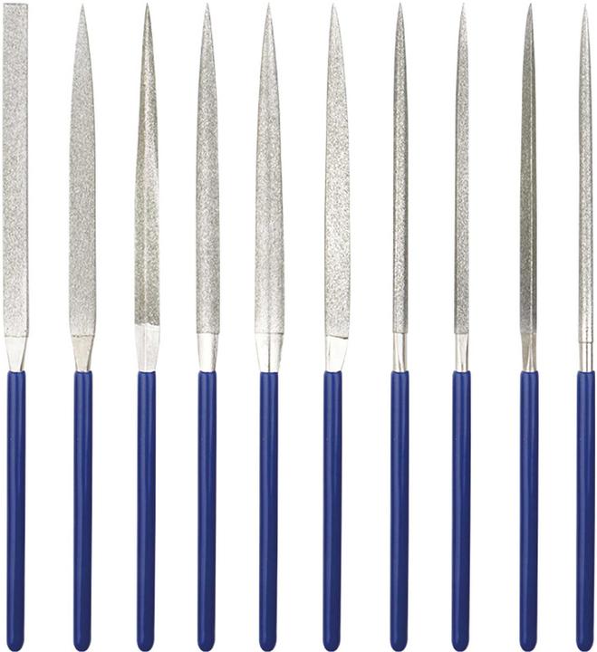 Image du produit Donau Jeu de limes à aiguilles en diamant (140 mm)