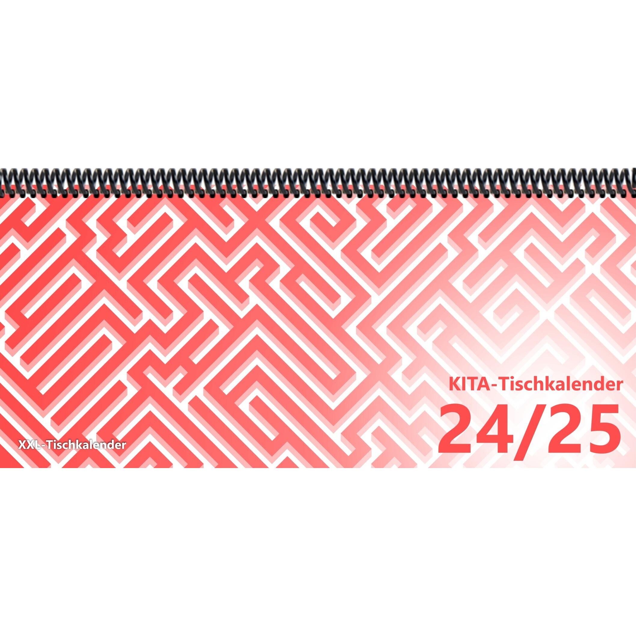 E & Z, Kalender, KiTa - Tischkalender 2024/25 (Harter Einband)