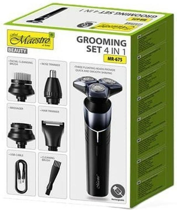 Immagine prodotto Maestro Zestaw do golenia 5w1 USB MR-675