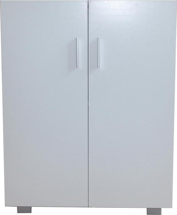 Immagine prodotto HTI-Living Credenza 2 scomparti Thekla cemento-bianco (60 x 31 x 77 cm)