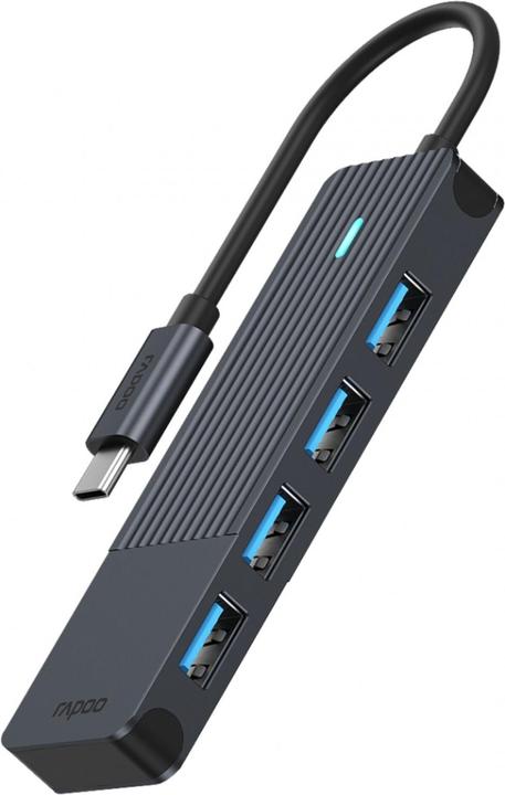 Rapoo USB-C Hub USB-C auf USB-A (USB-C, 4 Ports)