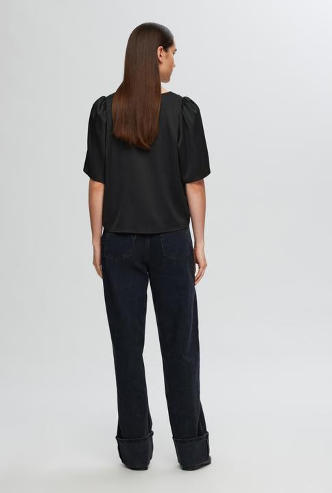 Produktbild Selected Femme Satin Bluse mit 2/4 Ärmeln (38)