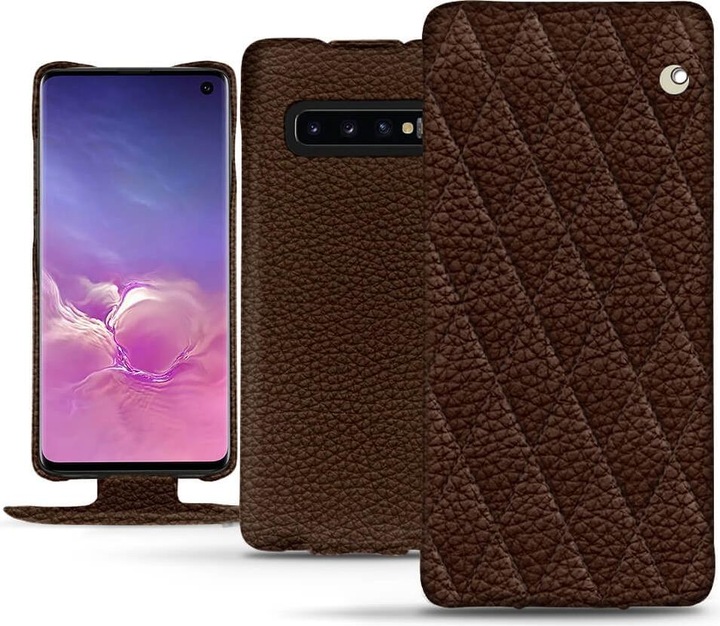 Noreve Lederschutzhülle vertikal (Samsung Galaxy S10)
