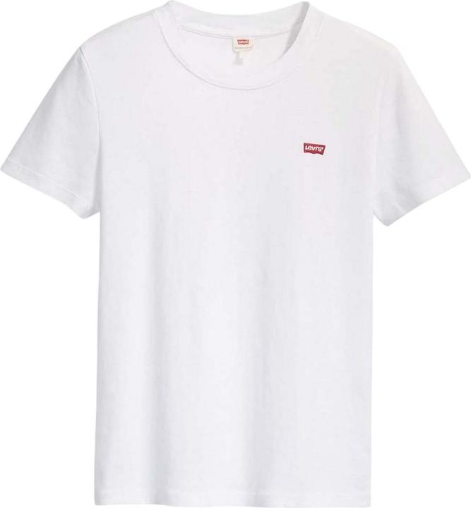 Actual product image Levis Womens/Ladies Baby Ribbed Short-Sleeved T-Shirt (36)