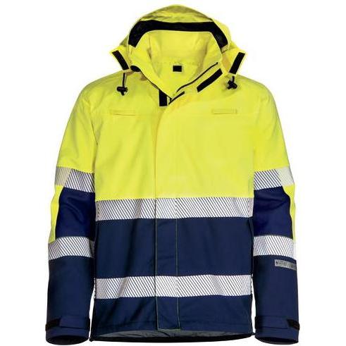 Uvex Safety, Arbeitsjacke, Funktionsjacke uvex Construction gelb, warngelb, navy S (S)