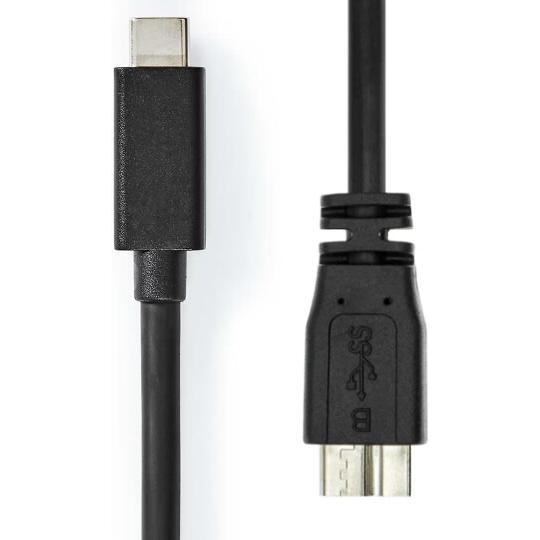 Fuj Tek USB-C 3.0 to Micro-B Cable, 1m (1 m, USB 3.0), USB Kabel