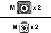 Produktbild ACT 3 meter LSZH Multimode 50/125 OM4 fiber patch cable duplex with LC and SC connectors (3 m)