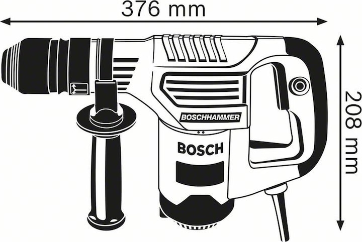 Produktbild Bosch Professional Schlaghammer mit SDS plus GSH 3 E (Netzbetrieb)