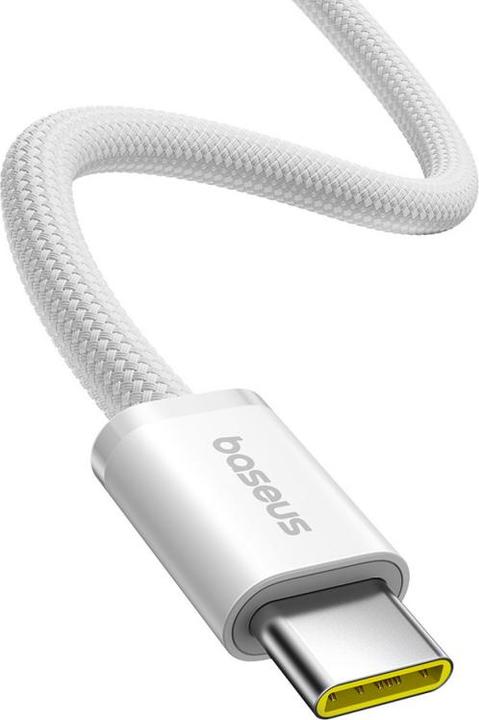 Produktbild Baseus USB-C to USB-C Cable Dynamic 4 Series, 100W, 5A, 2m, White (2 m, USB 4.0, 100 W)